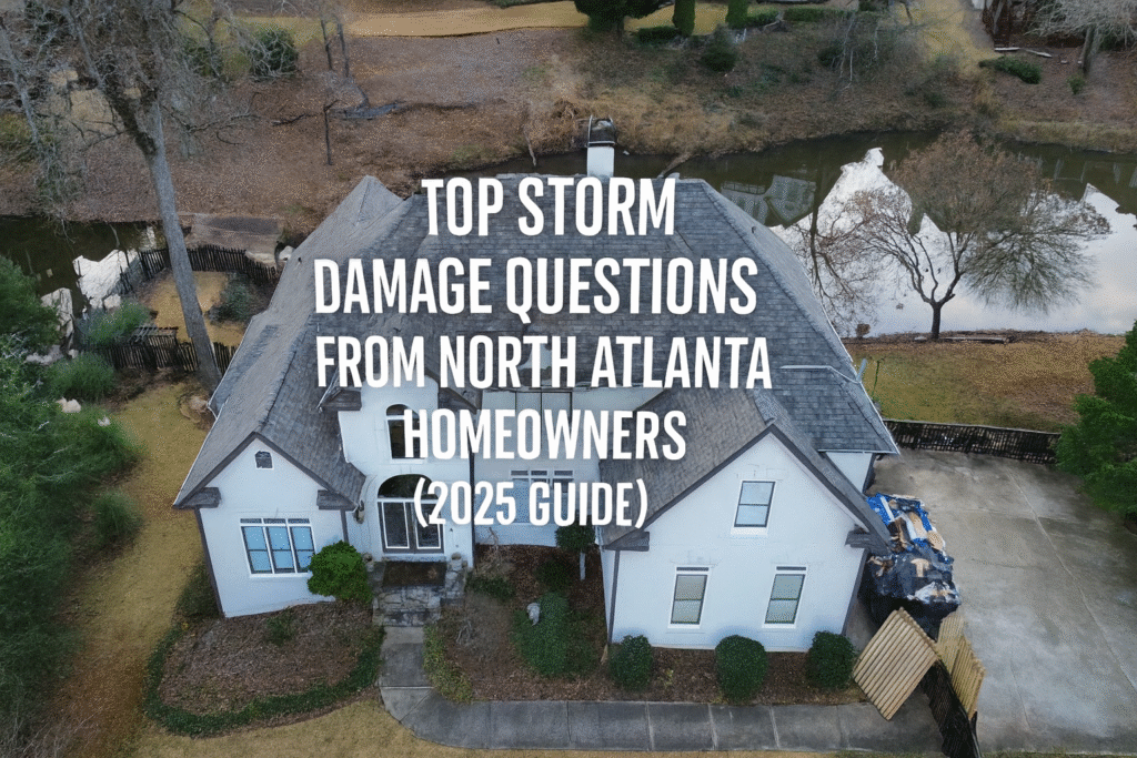 storm damage questions North Atlanta